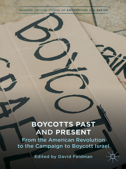 Title details for Boycotts Past and Present by David Feldman - Wait list